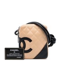 Pre-Loved by Azura Reborn - Pre-Loved Mini Lambskin Cambon Ligne Crossbody