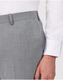 Van Heusen - Wool Blend Check Suit Pant