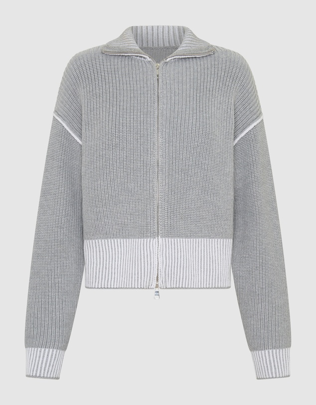 Arms Of Eve - Cortina Double Zip Knit - Ash
