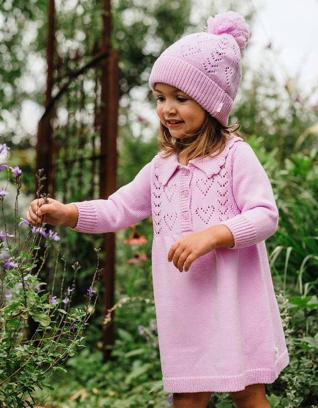 Fleur Harris - 'Days of Enchantment' Heart Dress in Lilac