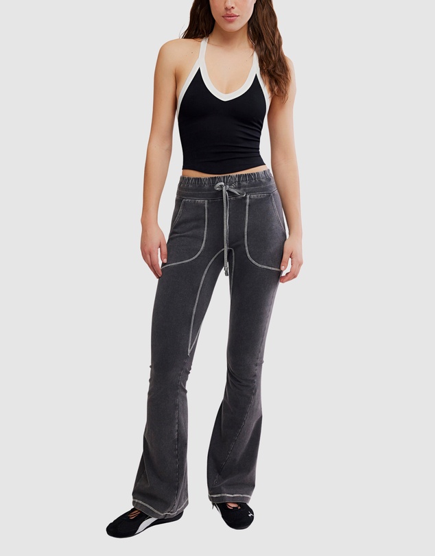 FP Movement by Free People - All Clear V-Neck Colourblock Top
