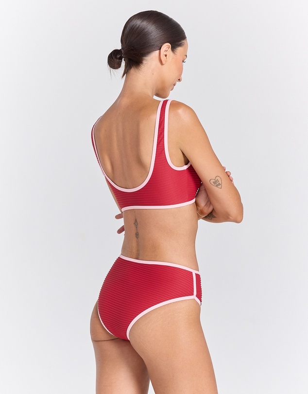 Poolside Paradiso - Poolside Waikiki Bikini Bottom - Ruby