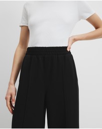 Country Road - Wide Leg Ponte Jogger