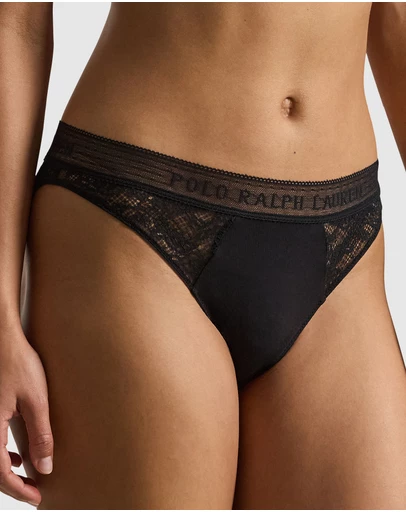 Polo Ralph Lauren - Love Collection Cotton & Lace Bikini Brief