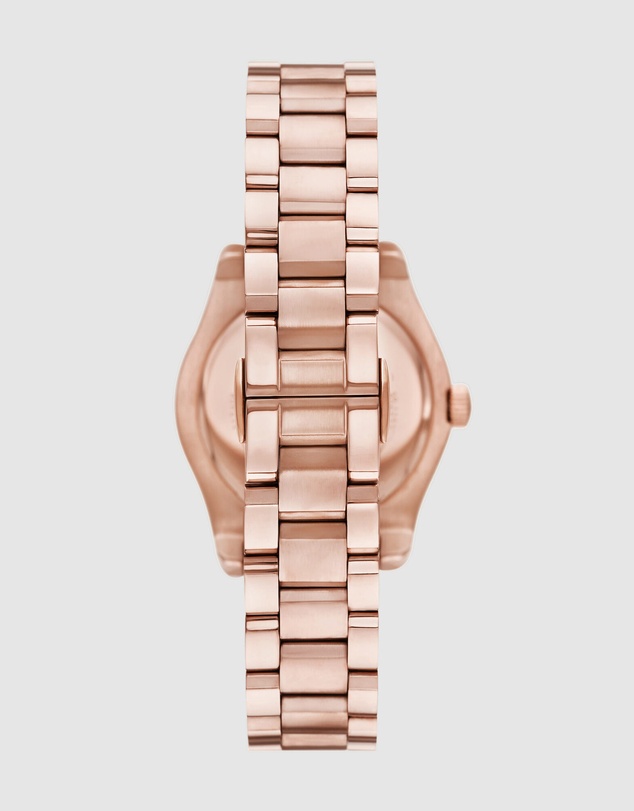 Emporio Armani - Rose Gold Tone Analogue Watch