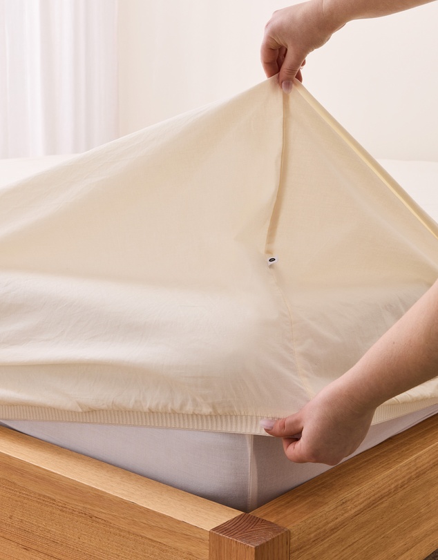 Sheet Society - Leo Washed Cotton Fitted Sheet Set