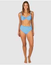 Baku Swimwear - Capri High Waist Cheeky Bikini Bottom