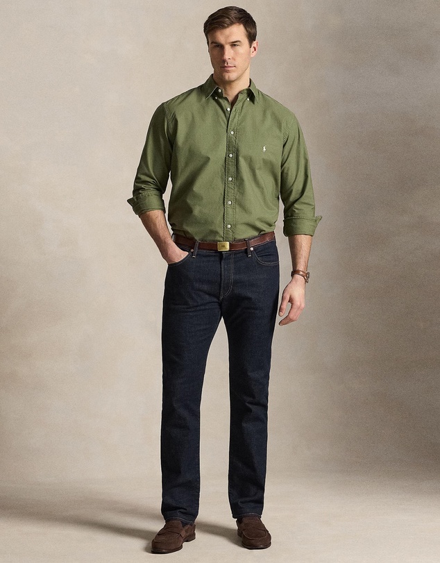Polo Ralph Lauren - Big & Tall - Garment-Dyed Oxford Shirt - ICONIC EXCLUSIVE