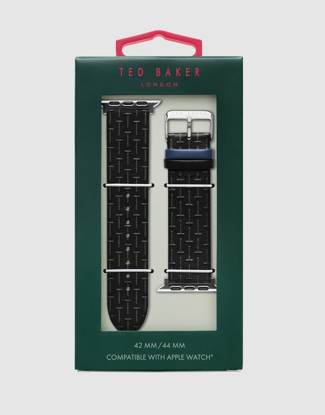 Ted Baker - Ted Baker Apple Band - Ted Embossed Black