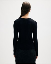 Minima Esenciales - Nori Merino Wool Cardigan