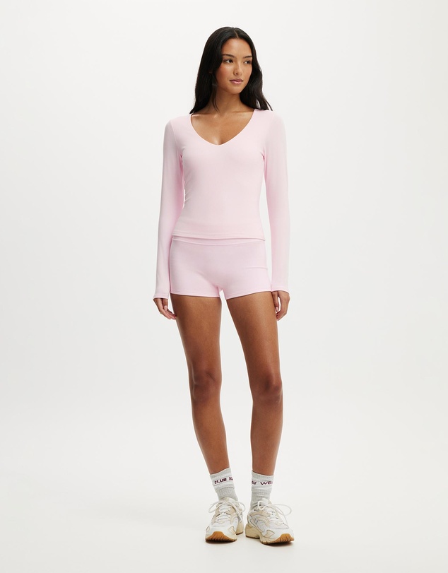 Cotton On Body Active - Ultra Soft Scoop Neck Long Sleeve