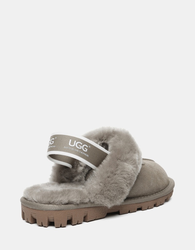 EVERAU - Australian Shepherd Ugg Waffle Plus Cow Suede Upper House Shoes