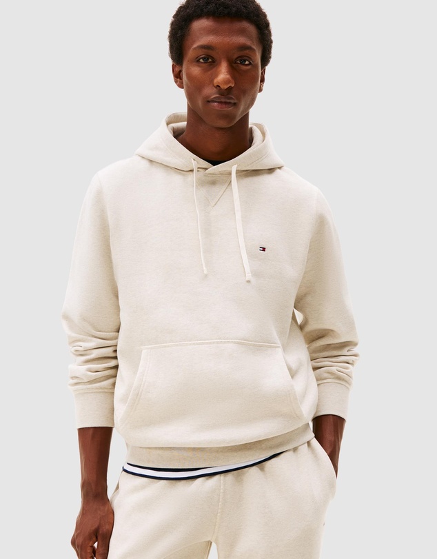 Tommy Hilfiger - Flag Embroidery Fleece Hoody