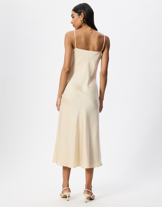 Mossée - Willow V Neck Silk Dress