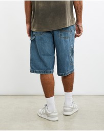 Vintage by The Real Deal - Pre Loved - Vintage No Boundaries Denim Carpenter Shorts