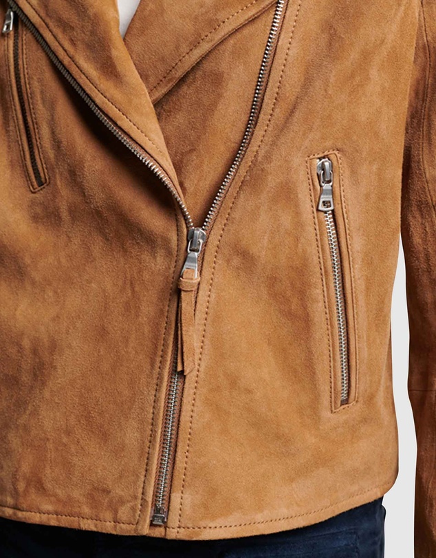 Superdry - Suede Biker Jacket