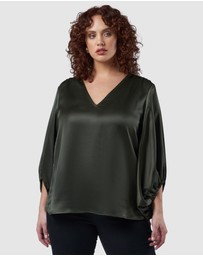 Pink Dusk by Curve Project - Lover Boy Blouse