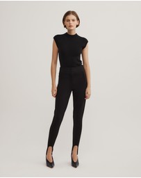 Witchery - High Neck Knit T-shirt