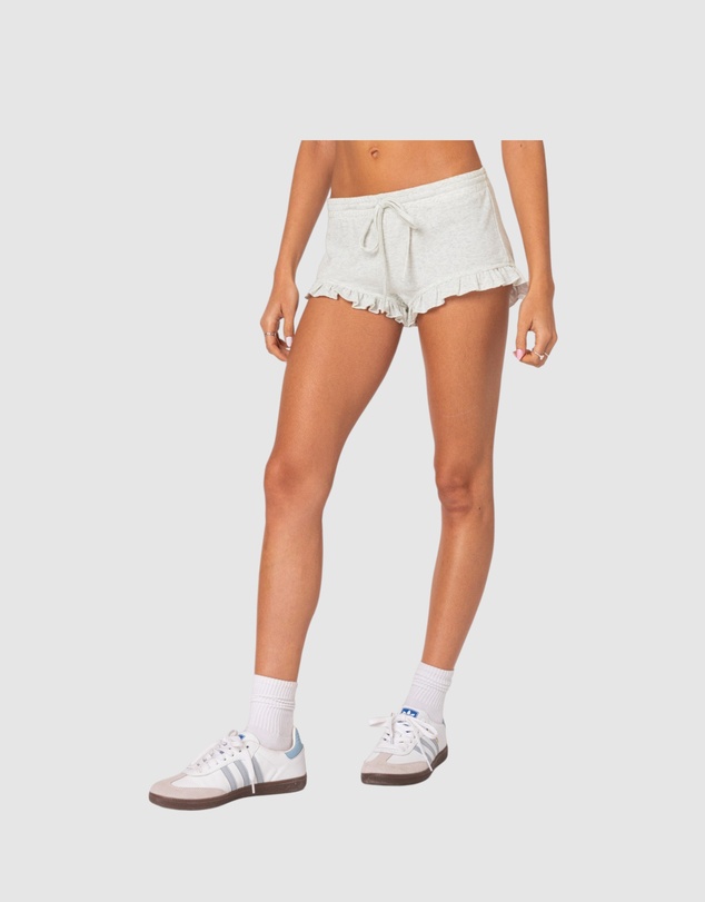 EDIKTED - Randi Ruffled Micro Shorts