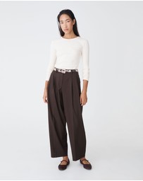 Forcast - Matilda Relaxed Barrel Pants
