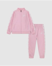 Nike - Full Zip Set With Logo Taping - Kids