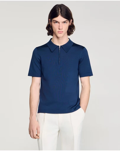 Sandro - Pablo Zip Sweater