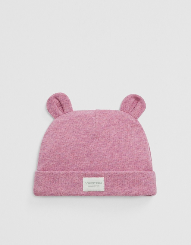Country Road - Organically Grown Cotton Newborn Beanie