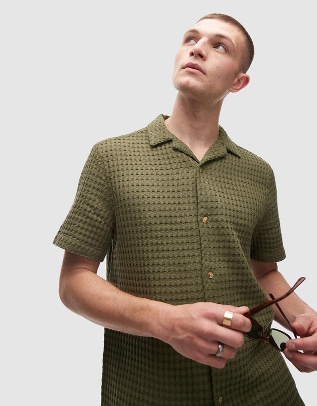 Topman - Textured Grid Check Co-ords