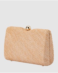 Olga Berg - Birdie Textural Handle Bag