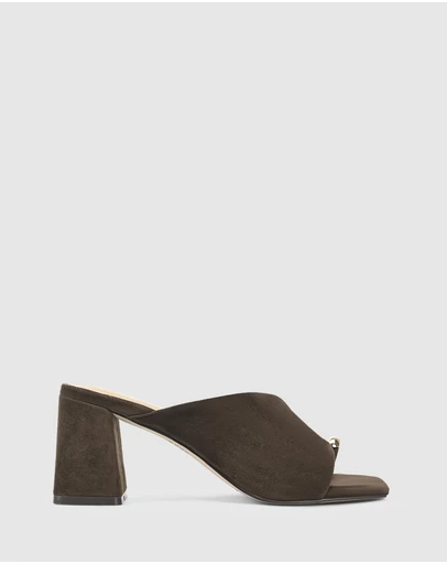 Siren - Stanton Block Heel Mules
