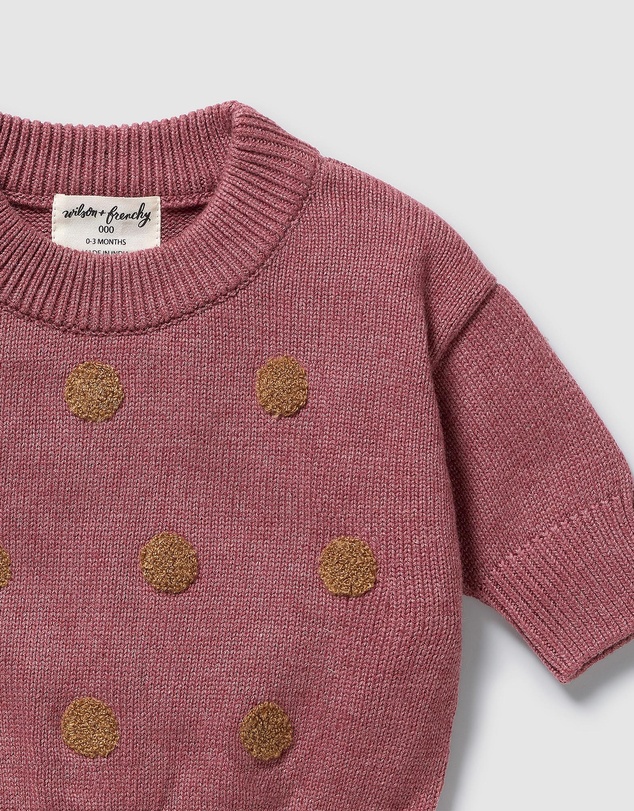 Wilson & Frenchy - Organic Knitted Bauble Jumper - Babies