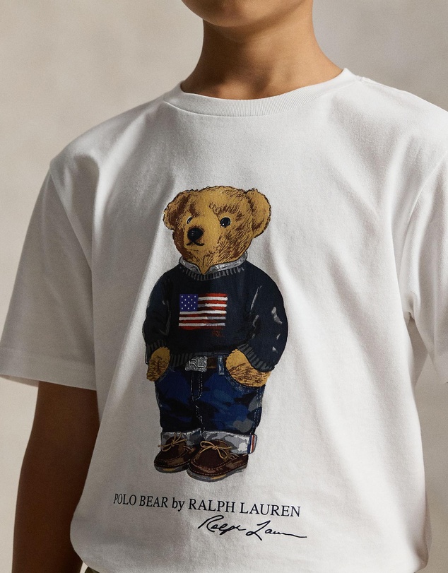 Polo Ralph Lauren - Polo Bear Cotton Jersey Tee - Teens
