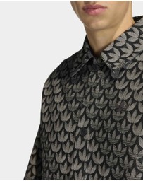 adidas Originals - DENIM MONOGRAM SHIRT Mens