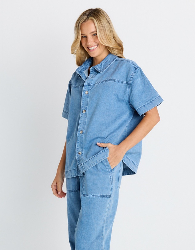 Betty Basics - Quinn Cotton Shirt