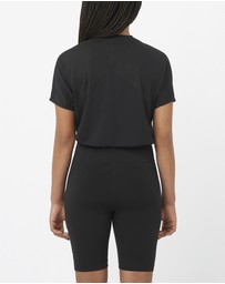 Salomon - SENSE AERO SHORT SLEEVE TEE GFX Women's