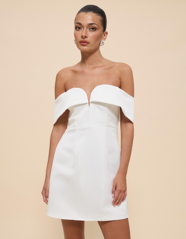 CHANCERY - Fold Bodice Mini Dress