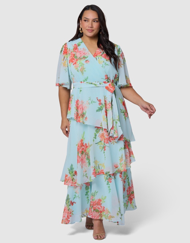 Pink Dusk by Curve Project - Hypnotic Maxi Dress