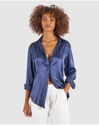 CAMIXA - Satin Silk Shirt