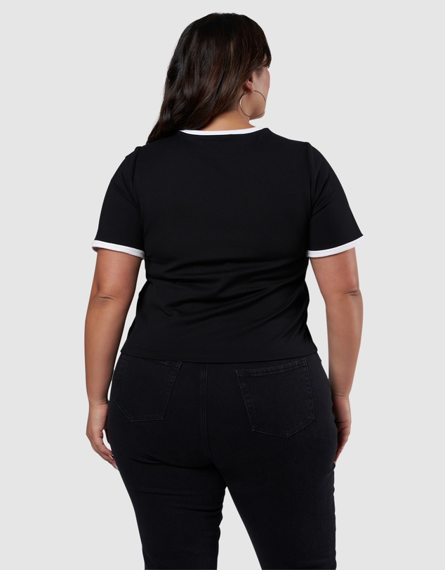 Sunday In The City - Luxe Contrast Tee