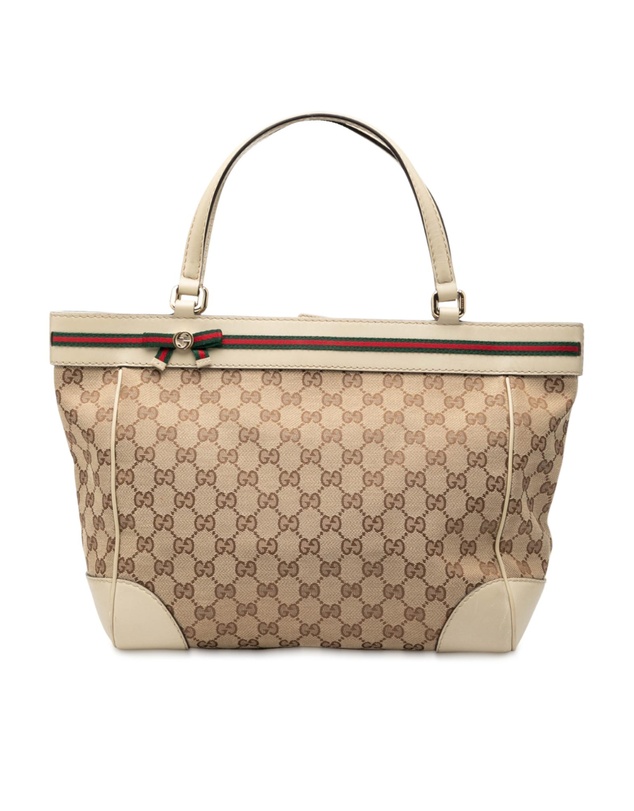 Gucci - Pre-Loved GG Canvas Mayfair Tote