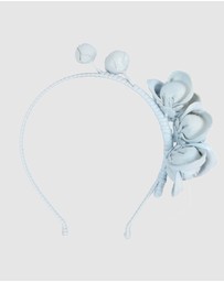 Max Alexander - Leather Flowers Headband