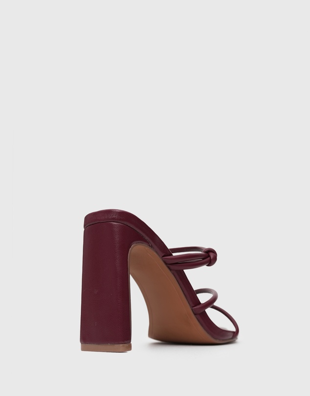 Betts - Wider Fit Cleopatra High-Heeled Strappy Mules