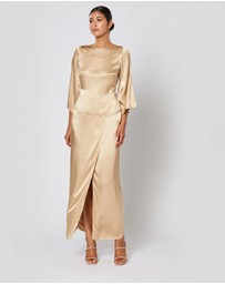 Winona - Cinta Dress Gold