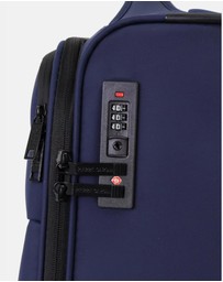 Pierre Cardin - Pierre Cardin 55cm Soft Water-Repellent Cabin Carry-On Spinner