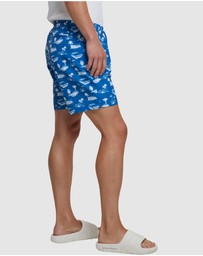 Urban Classics - Pattern Swim Shorts