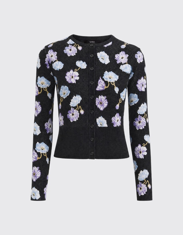 SABA - Jardin Jacquard Cardigan