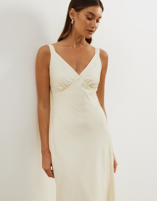 Atmos&Here - Andie Satin Maxi Dress