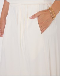 ALEXANDRA - Pizzi Pants Cream