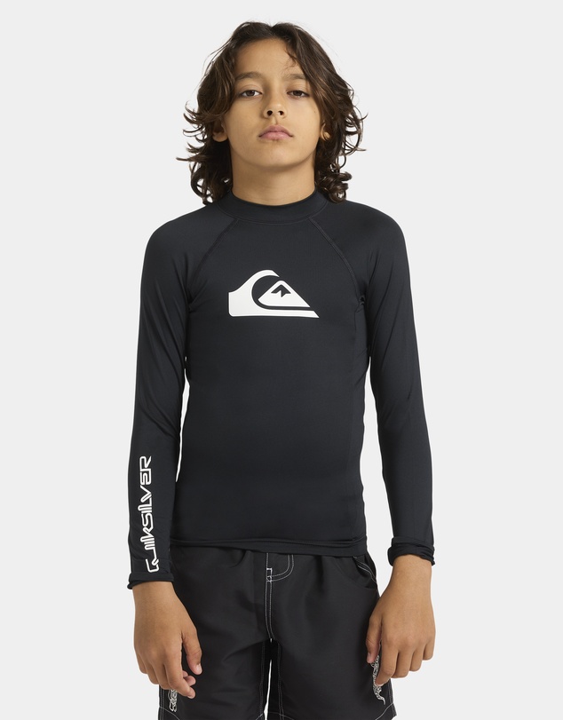 Quiksilver - Boys 4 to 16 Everyday Long Sleeve UPF 50 Rash Vest