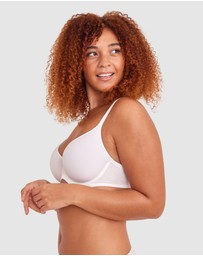 Bras N Things - Pure Body Full Cup Bra - White